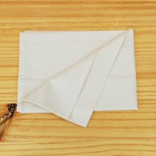 Taie d'oreiller en coton bio &eacute;cru, popeline ou flanelle au choix 